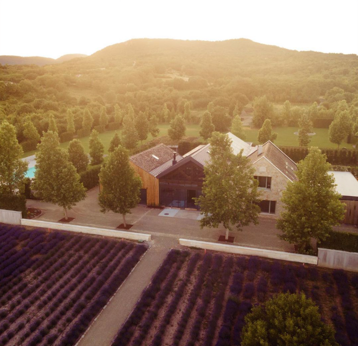 Daalarna Garden surrounded by nature